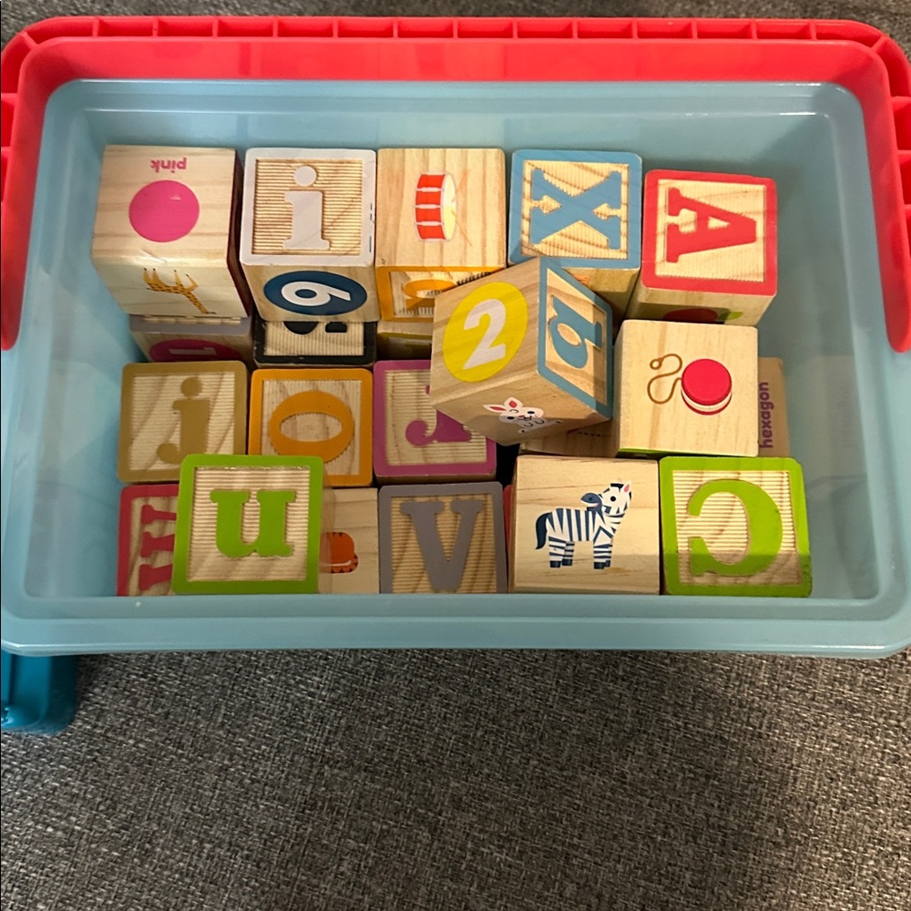 Colorful Learning Blocks Set for Kids - Picture 2 of 5